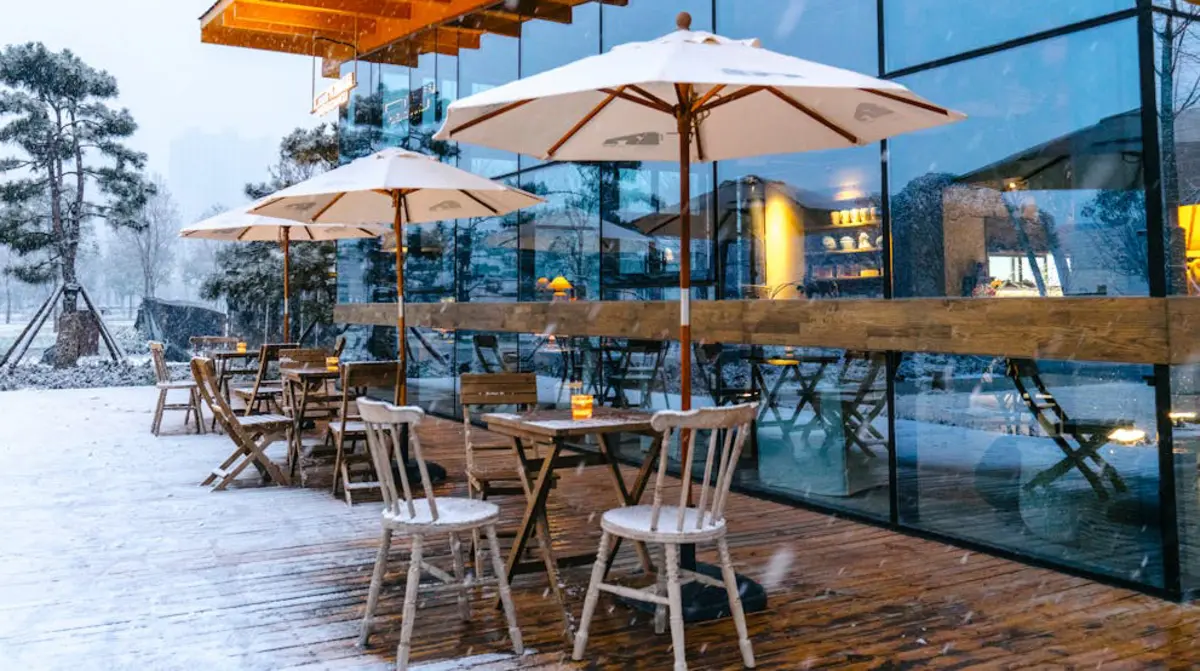 Winter Cafe Equipment